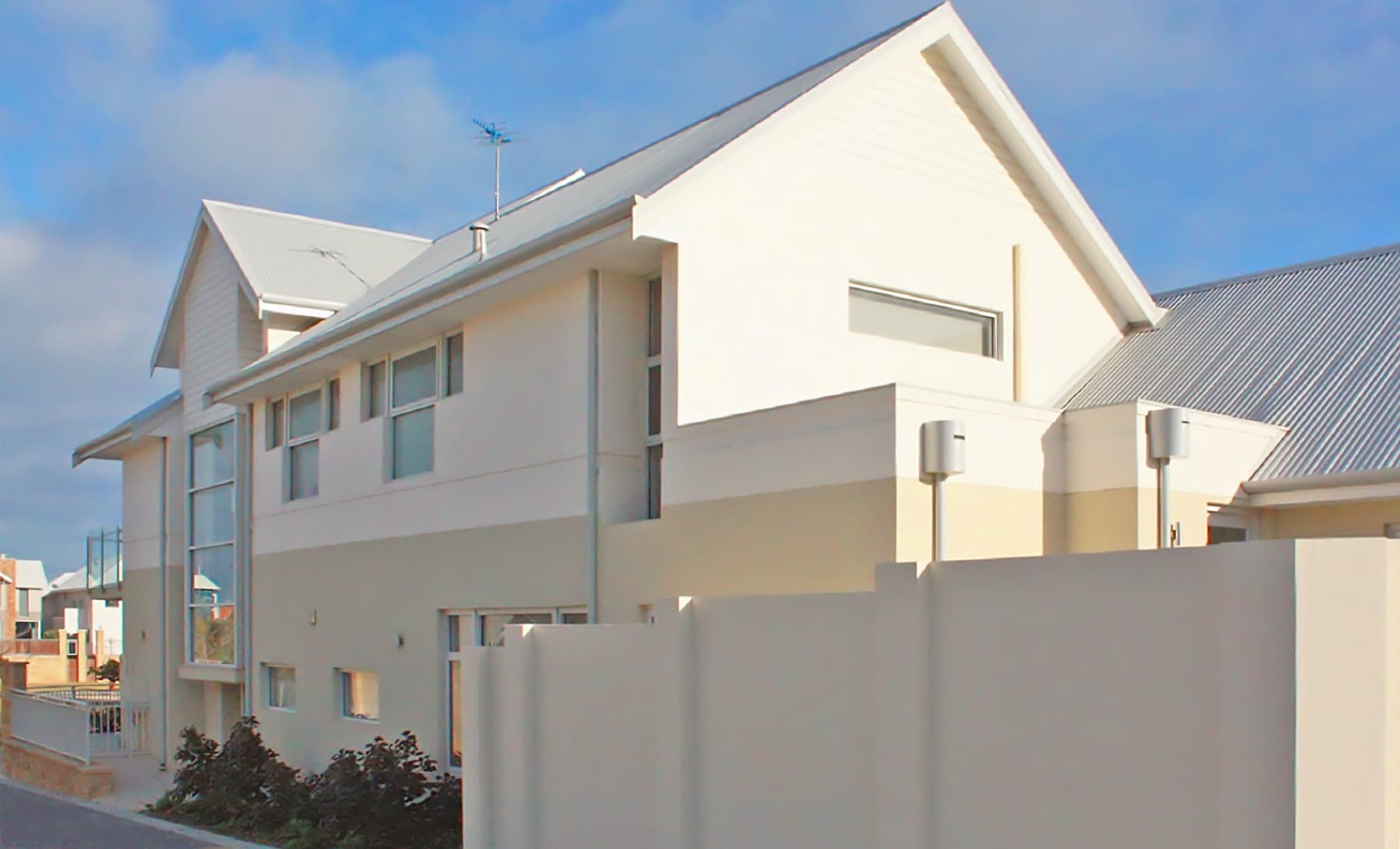 Two-storey modern home exterior