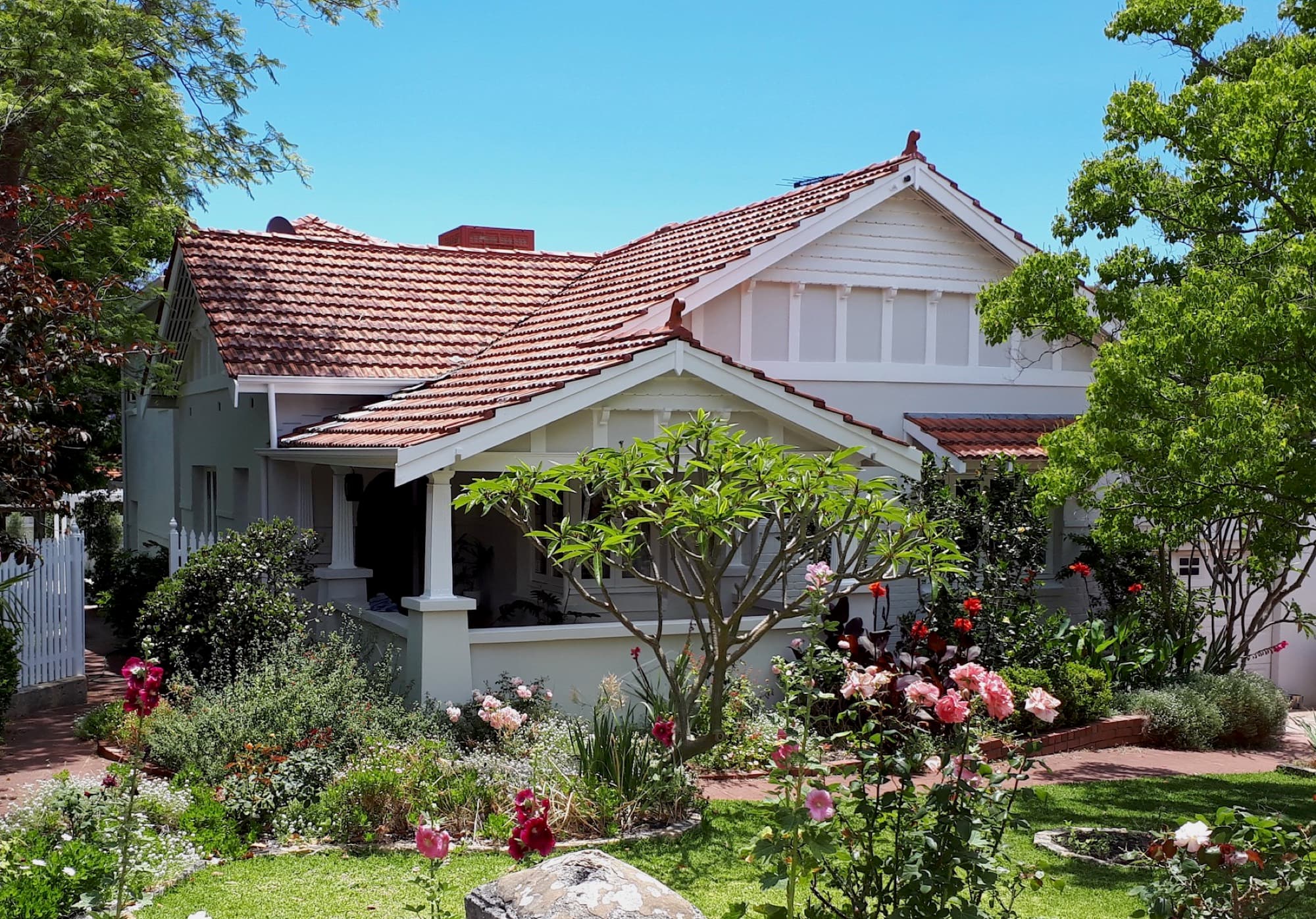 Freshly painted Perth heritage home